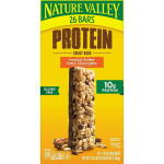 Nature Valley Peanut Butter & Dark Chocolate Protein Bars, 26 ct.