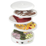 Nesco 4-Tray White Dehydrator (1000-Watt) for Food