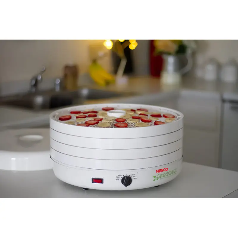 Nesco 4-Tray White Dehydrator (1000-Watt) for Food