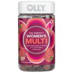 OLLY Women’s Multi Vitamin Gummies (200 Ct.) with Biotin, Blissful Berry