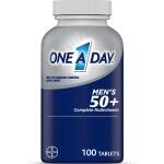 100 Ct One A Day Men's Multivitamin Tablets for 50+