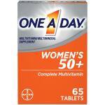 One A Day Women's 50+ Multivitamin Tablets, 65 Ct, Multivitamins for Women