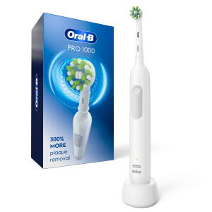 1 Ct - Oral-B Pro 1000 Rechargeable Electric Toothbrush, White