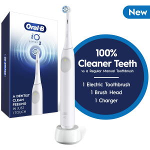 Oral-B iO Series 2 White Rechargeable Electric Toothbrush 