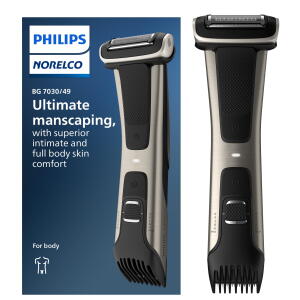 Philips Norelco BG7030/49 Bodygroom Series 7000 Showerproof Body & Manscaping Trimmer & Shaver