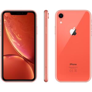 Pre Owned iPhone XR Coral (Unlocked) (Refurbished: Good), 128GB