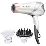  White - Revlon 1875W Infrared Heat + Ceramic Hair Dryer