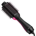 Black - Revlon One-Step Ceramic Hair Dryer & Volumizer Hot Air Brush