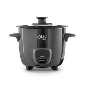 Black - Rise By Dash Mini Rice Cooker Steamer