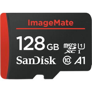 SanDisk 128 GB ImageMate microSDXC UHS-1 Memory Card with Adapter