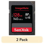  SanDisk 128GB ImageMate SDXC UHS 1 Memory Card - 2 pack