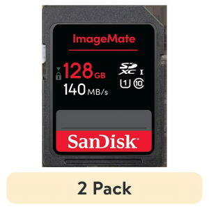 SanDisk 128GB ImageMate SDXC UHS 1 Memory Card - 2 pack