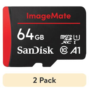 SanDisk 64GB ImageMate microSDXC UHS-1 Memory Card - 2 pack