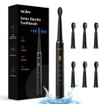 Rechargeable Black Toothbrush from Sejoy