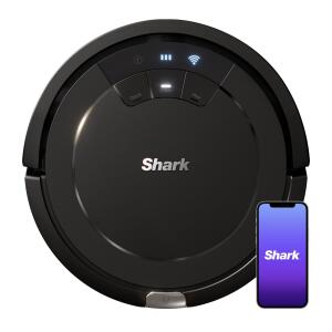 Shark ION Robot Vacuum, Black, Wi-Fi Connected, RV754