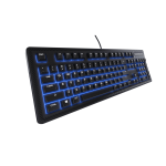 SteelSeries Apex 100 Gaming Keyboard - Blue LED Backlit