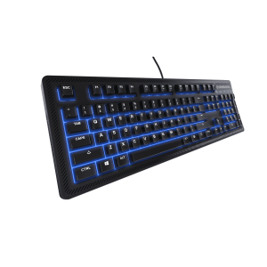 SteelSeries Apex 100 Gaming Keyboard - Blue LED Backlit