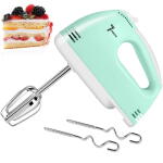 Green - Hand Mixer Electric,7 Speed Hand Mixer Electric Hand Mixer