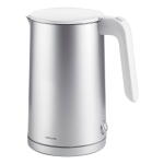 Silver - ZWILLING Enfinigy Cool Touch 1.5-Liter Electric Kettle, Cordless Tea Kettle & Hot Water