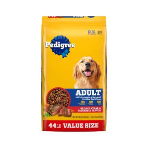 Pedigree® Complete Nutrition Adult Dry Dog Food - Steak & Vegetables 44lb