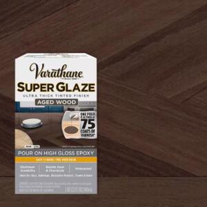 Varathane - 1 qt. Gloss Aged Brown Super Glaze Finish and Preservative