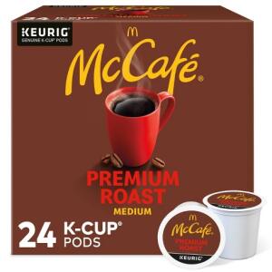 McCafe Premium Roast Coffee Keurig® K-Cup® Pods, Medium Roast, 24/Box