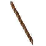 Everbilt 1/4 in. x 50 ft. Manila Twist Rope, Natural