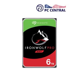 Seagate IronWolf Pro 6TB 7200 rpm SATA III 3.5" Internal NAS HDD (CMR, Retail, 4-Pack)