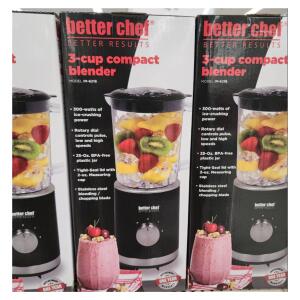 3-cup compact blender