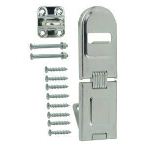 Everbilt 6-1/2 in. Hinge Safety Hasp Zinc-Plated