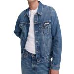 Calvin Klein Unisex Classic Trucker Jacket Pacifico Size S