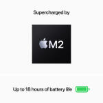 Apple 13" MacBook Air M2, 16GB Unified RAM | 256GB SSD 10-Core GPU (Midnight)
