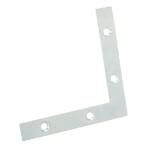 Everbilt 4 in. Zinc-Plated Flat Corner Brace (2-Pack)