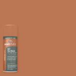 GLIDDEN MAX FLEX - 12 oz. Satin Brown Clay Interior/Exterior All Surface Spray Paint and Primer