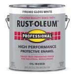 Rust-Oleum Professional - 1 gal. High Performance Protective Enamel Gloss White Oil-Based Interior/Exterior Paint