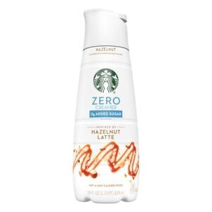 Starbucks Zero Sugar Hazelnut Latte Coffee Creamer - 28 fl oz