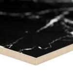 MSIAashini Black 16 in. x 32 in. Polished Porcelain Marble Look Floor and Wall Tile (14.20 sq. ft./Case) (NHDAASBLA1632C)