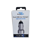 Blue Beat Digital Dual USB Car Charger 2.0A