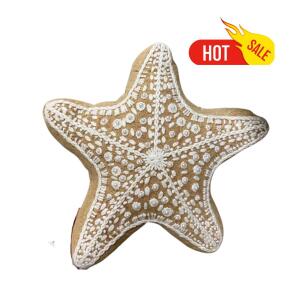 Decorative Star Shape Pilow Ivory Bone