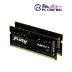 Kingston 32GB FURY Impact DDR4 2666 MHz SO-DIMM Memory Kit (2 x 16GB) 