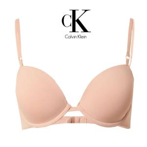 Calvin Klein Women Memory Touch Push-Up Bra, Beige 34B