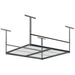 Muscle RackSilver Vein Heavy-Duty Steel Overhead Garage Storage Ceiling Rack with Wire Deck 47 in. W x 28 in. H x 47 in. (LR4747-SV)