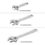 Husk Adjustable Wrench Set (3-Piece) (90355)