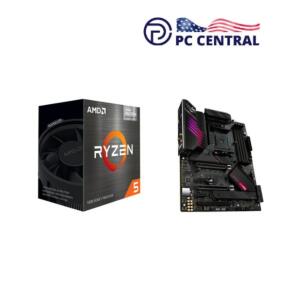 AMD Ryzen 5 6-Core Processor 5500GT and Motherboard Kit ASUS ROG STRIX B550-XE GAMING WIFI Motherboard Kit