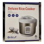 Onlicuf Deluxe Rice Cooker 10 Cups 400w 1.0L 120V