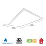 Metalux2 ft. x 4 ft. 4500 Lumens Integrated LED Flat Panel Light 4000K (24CGFP4540C)