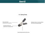 Anvil1 in. Spring Clamp (99692)