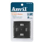 Anvil2.5 in. 4-Edge Wood and Paint Scraper Blades, 2 Pack (42B-ANV)