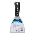 Anvil4 in. Flexible Steel Putty Knife (X4F-ANV)