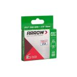 Arrow(1,000-Pack) 3/8 in. Leg x 7/16 in. 276 Electro-galvanized, 22.5-Gauge, Medium Crown,Standard Steel Staples